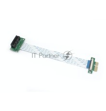 Переходник на плоском шлейфе PCIe x1