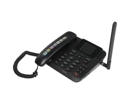 [Телефон] Стационарный сотовый телефон GSM teXet FX-200 цвет черный