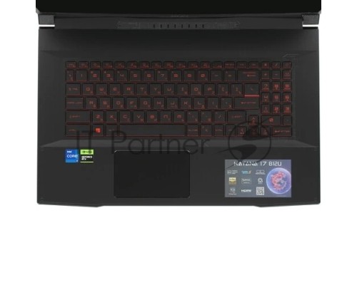 Ноутбук MSI Katana 17 B12UCR-820XRU черный Intel Core i7 12650H 2300MHz/17.3