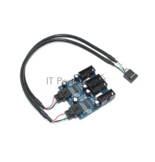 Хаб USB 2.0 для мат. плат на 4 порта