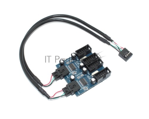 Хаб USB 2.0 для мат. плат на 4 порта