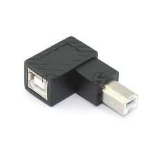 Угловой удлинитель USB Type B с поворотом наверх