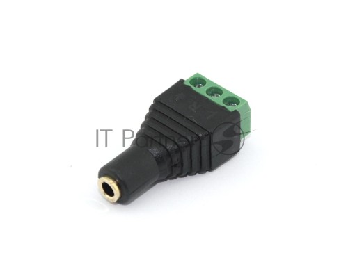 Сборный разъем miniJack 3.5 мм 2 канала