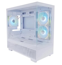 1STPLAYER MIKU Mi5 ARGB White / mATX / 3x120mm ARGB fans / Mi5-WH-2FC7R-W-1FC7-W