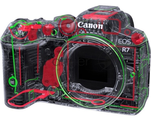Фотоаппарат Canon EOS R7 черный 32.5Mpix 2.95