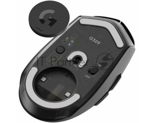 Мышь беспроводная Logitech G309 Lightspeed черный, 25600 dpi, радиоканал, Bluetooth, USB, кнопки - 6
