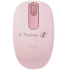 Мышь беспроводная Logitech M196 розовый, 1000 dpi, Bluetooth, кнопки - 3