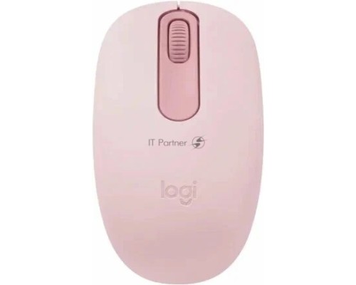 Мышь беспроводная Logitech M196 розовый, 1000 dpi, Bluetooth, кнопки - 3