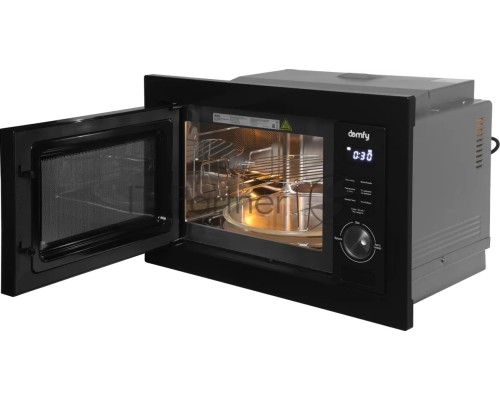 Встраиваемая микроволновая печь Domfy DM2540BW BG 25л. 900Вт черный