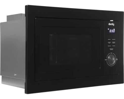 Встраиваемая микроволновая печь Domfy DM2540BW BG 25л. 900Вт черный