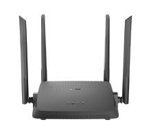 D-Link DIR-825/RU/R7A Беспроводной двухдиапазонный гигабитный маршрутизатор AC1200 Wave 2 с поддержкой MU-MIMO, EasyMesh, 3G/LTE и USB-портом
