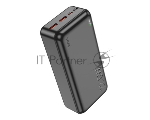 Внешний аккумулятор Powerbank HOCO J101B Astute, QC3.0, PD3.0, 3A, 30000mAh черный