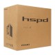 Компьютерный корпус без блока питания HSPD M330, Mesh Mini-tower, черный, TG, 0.6 SPCC, 3x120mm ARGB mATX, mITX 175/330/160mm 2x2.5