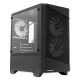 Компьютерный корпус без блока питания HSPD M330, Mesh Mini-tower, черный, TG, 0.6 SPCC, 3x120mm ARGB mATX, mITX 175/330/160mm 2x2.5