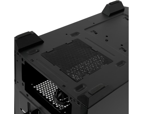 Компьютерный корпус без блока питания HSPD M330, Mesh Mini-tower, черный, TG, 0.6 SPCC, 3x120mm ARGB mATX, mITX 175/330/160mm 2x2.5