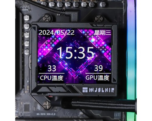 Система водяного охлаждения Thermalright Mjolnir Vision 360 ARGB Soc-AM5/AM4/1151/1200/2066/2011/1700 черный 4-pin 27dB Al LCD Ret (M-VISION-360-BL-ARGB) Система водяного охлаждения Thermalright Mjolnir Vision 360 ARGB Soc-AM5/AM4/1151/1200/2066/2011/1700 черный 4-pin 27dB Al LCD Ret (M-VISION-360-BL-ARGB)