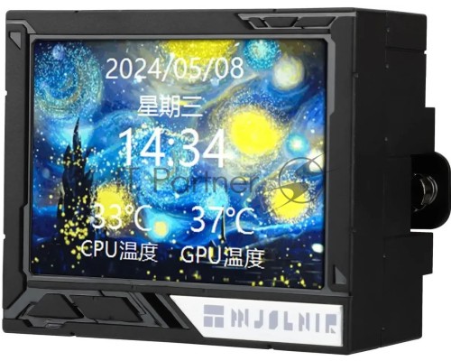 Система водяного охлаждения Thermalright Mjolnir Vision 360 ARGB Soc-AM5/AM4/1151/1200/2066/2011/1700 черный 4-pin 27dB Al LCD Ret (M-VISION-360-BL-ARGB) Система водяного охлаждения Thermalright Mjolnir Vision 360 ARGB Soc-AM5/AM4/1151/1200/2066/2011/1700 черный 4-pin 27dB Al LCD Ret (M-VISION-360-BL-ARGB)