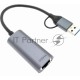 Сетевой адаптер Gigabit Ethernet Digma DLA-GEUC01 USB 3.0