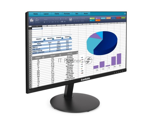 Монитор с аудио ExeGate SmartView EP2207A черный 21.5