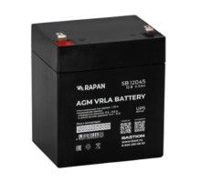 АКБ БАСТИОН RAPAN SB 12045 AGM 12V 4,5Ач I зар.1,35А, ножевые клеммы F1, гарантия 1 год (9162)