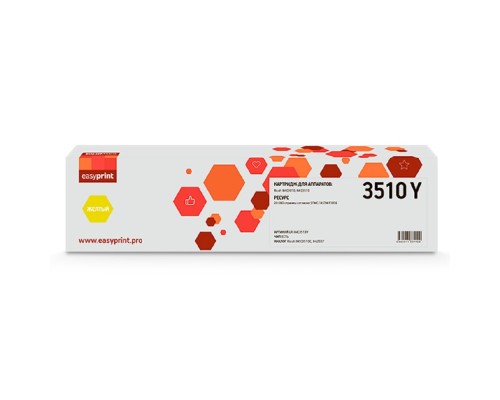 [Расходные материалы] Тонер-картридж EasyPrint LR-IMC3510Y для Ricoh IM C3010/C3510 (28000стр.) желтый, с чипом, 842507