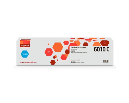 [Расходные материалы] Тонер-картридж EasyPrint LR-IMC6010C для Ricoh IM C4500LT (28000стр.) голубой, с чипом, 842533