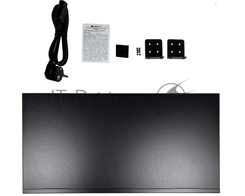 Коммутатор Origo OS2228P/370W OS2228P/370W/B1A (L2) 26x1Гбит/с 2SFP 24PoE+ 370W неуправляемый