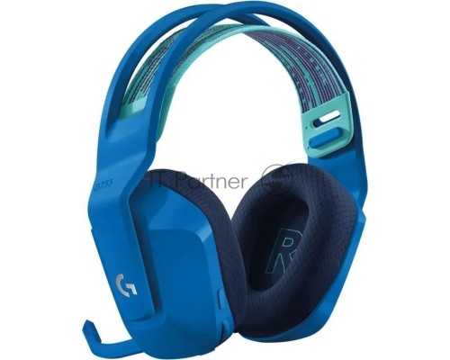Наушники с микрофоном Logitech G733 Lightspeed синий накладные Radio оголовье 981-000945