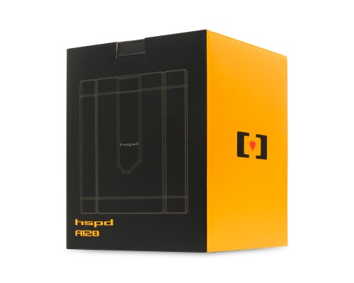 Кулер для процессора HSPD A128 BLACK ARGB cover (280W, 4-pin PWM, 155mm, Al/Cu, 8x6mm, ARGB cover, 1x130+1x120mm, 68CFM, 25dBA, 1650RPM, S: 1851/1700/1200/20XX/115X/13XX, AM5/AM4/AM3/AM2/AM3+/AM2+/FM2/FM1, black)