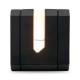 Кулер для процессора HSPD A128 BLACK ARGB cover (280W, 4-pin PWM, 155mm, Al/Cu, 8x6mm, ARGB cover, 1x130+1x120mm, 68CFM, 25dBA, 1650RPM, S: 1851/1700/1200/20XX/115X/13XX, AM5/AM4/AM3/AM2/AM3+/AM2+/FM2/FM1, black)