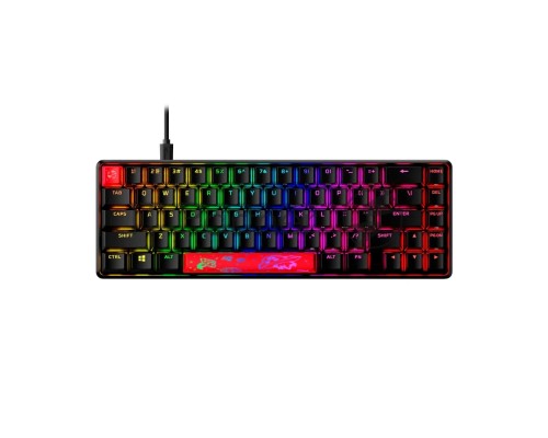 Клавиатура игровая HyperX Alloy Origins 65 Aqua (RUS)