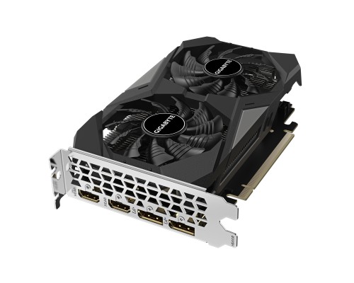 Видеокарта Gigabyte NVIDIA GeForce RTX 3050 6Gb GV-N3050WF2OCV2-6GD PCI-E 4.0 96bit GDDR6 1470/14000 HDMIx2 DPx2 HDCP Ret
