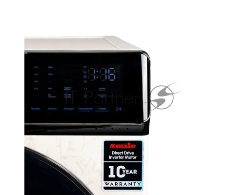Стиральная машина SMILE SWMSW10MB1400 бежевый, загрузка фронтальная 10 кг, 1400 об/мин, класс: А+