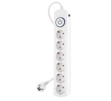 Ippon Сетевой фильтр BK-6-EU-3-10-W 6 розеток 3м белый