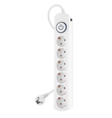 Ippon Сетевой фильтр BK-6-EU-3-10-W 6 розеток 3м белый