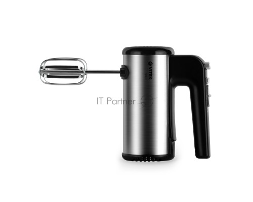 Миксер Vitek Illusion VT-1484, 700Вт, черный/серебристый