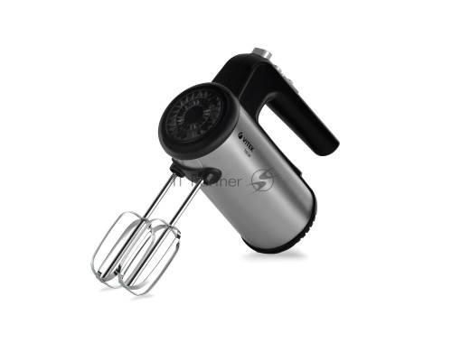 Миксер Vitek Illusion VT-1484, 700Вт, черный/серебристый
