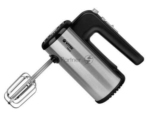 Миксер Vitek Illusion VT-1484, 700Вт, черный/серебристый