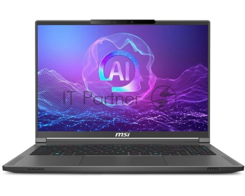 Ноутбук MSI Creator A16 AI+ A3HVGG-268RU серый 9S7-15FK14-268 Ryzen AI 9 365 32Gb SSD2Tb NVIDIA GeForce RTX4070 8Gb 16