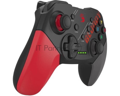 Геймпад A4Tech Bloody GPW50 Sports черный/красный USB Беспроводной виброотдача обратная связь