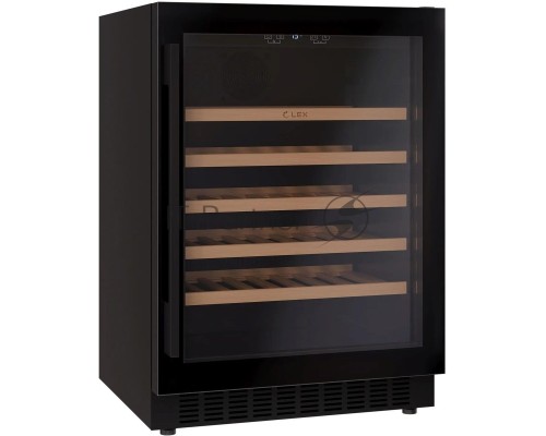 Винный шкаф Lex LWD6054BL 1-нокамерн. черный