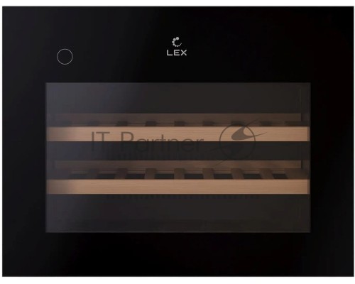 Винный шкаф Lex LWD6028BL PP 1-нокамерн. черный стекло CHAT500005