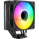 Устройство охлаждения (кулер) Bloody BD-AC205-ARGB1 ARGB Soc-AM5/AM4/1151/1200/2066/1700 черный 4-pin 14-26dB Al+Cu LCD 205W 513gr Ret (BD-AC205-ARGB1-BK)