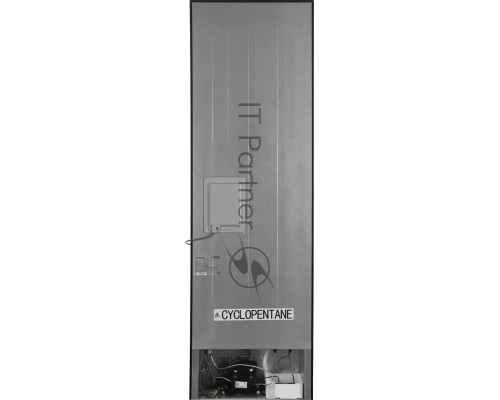 Холодильник Hyundai CC35083F черное стекло 2-хкамерн. черный