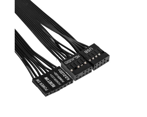 Корпус Minitower ExeGate BAA-308U2-AAA350 (mATX, БП AAA350 с вент. 8см, 1*USB+2*USB3.0, HD Audio, черный)