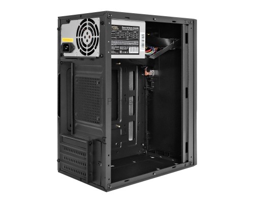 Корпус Minitower ExeGate BAA-308U2-AAA350 (mATX, БП AAA350 с вент. 8см, 1*USB+2*USB3.0, HD Audio, черный)