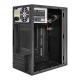 Корпус Minitower ExeGate BAA-308U2-AAA350 (mATX, БП AAA350 с вент. 8см, 1*USB+2*USB3.0, HD Audio, черный)