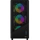 Корпус Formula Mana Geometry черный без БП ATX 3x120mm 1xUSB3.0 1xUSB3.1 audio bott PSU