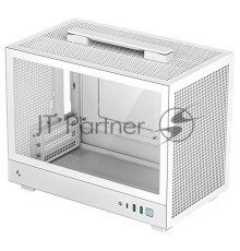 Корпус Deepcool CH160 WH без БП, боковое окно (закаленное стекло), белый, MINI-ITX
