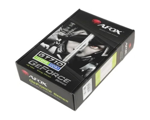 [Видеокарта] Видеокарта AFOX GT710 1G DDR3 64bit VGA/DVI/HDMI PASSIVE (AF710-1024D3L5) RTL